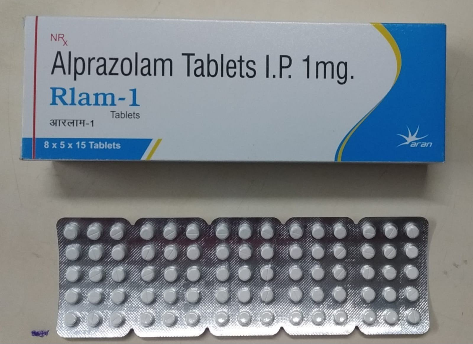 Rlam (Alprazolam) 1mg